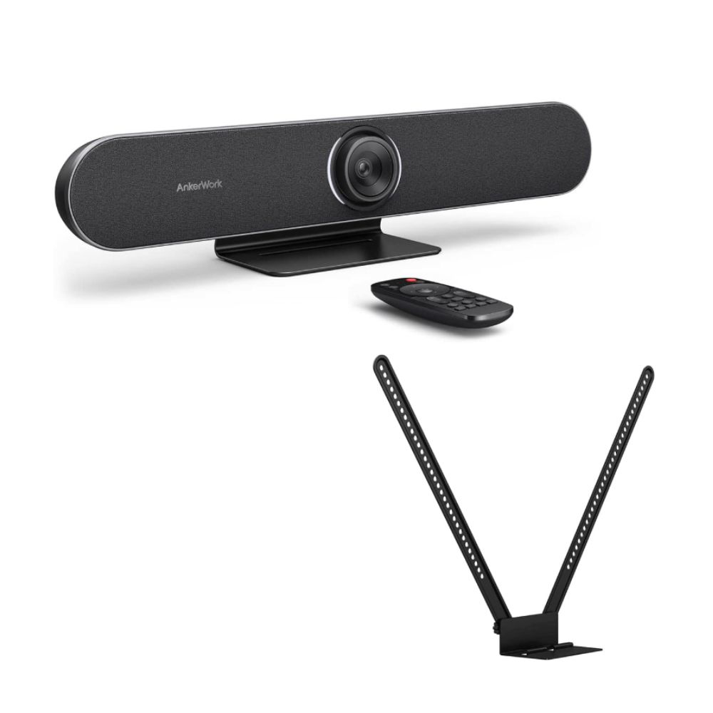 Anker AnkerWork BR300 Video Bar and TV Mount Bundle