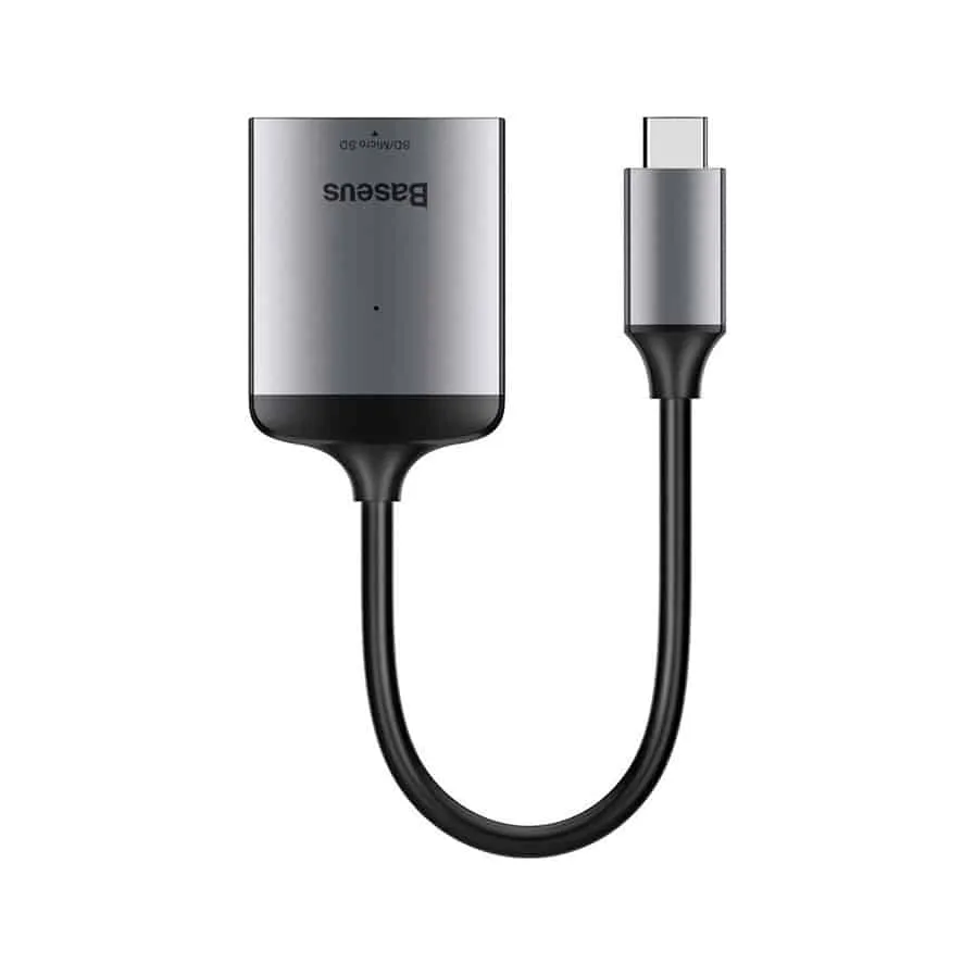 Baseus Enjoy reader adapter HUB USB-C adapter to SD / micro SD / TF card reader (CAHUB-P0G)