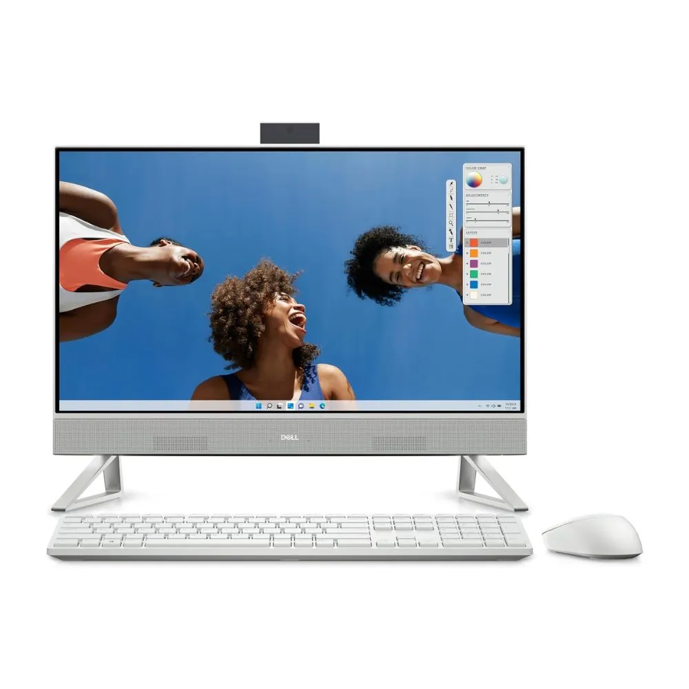 Dell Inspiron 24 All-in-One – Core™ 7-150U – 16GB RAM – 512GB SSD – White