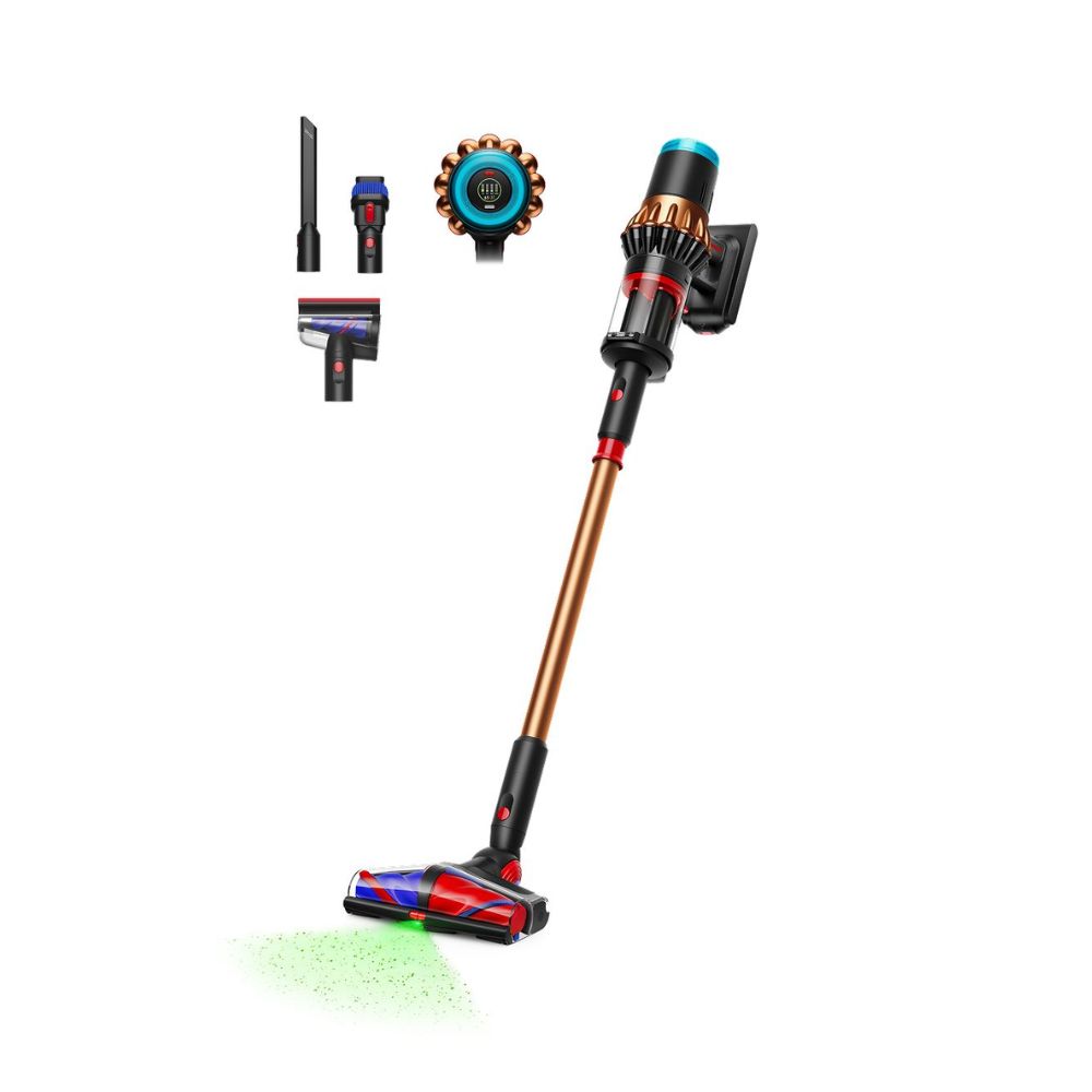 Dyson V16 Piston Animal Cordless Vacuum | 315 AW Suction | 70-Min Runtime | CleanCompaktor™ Bin | All Floor Cones™ Head