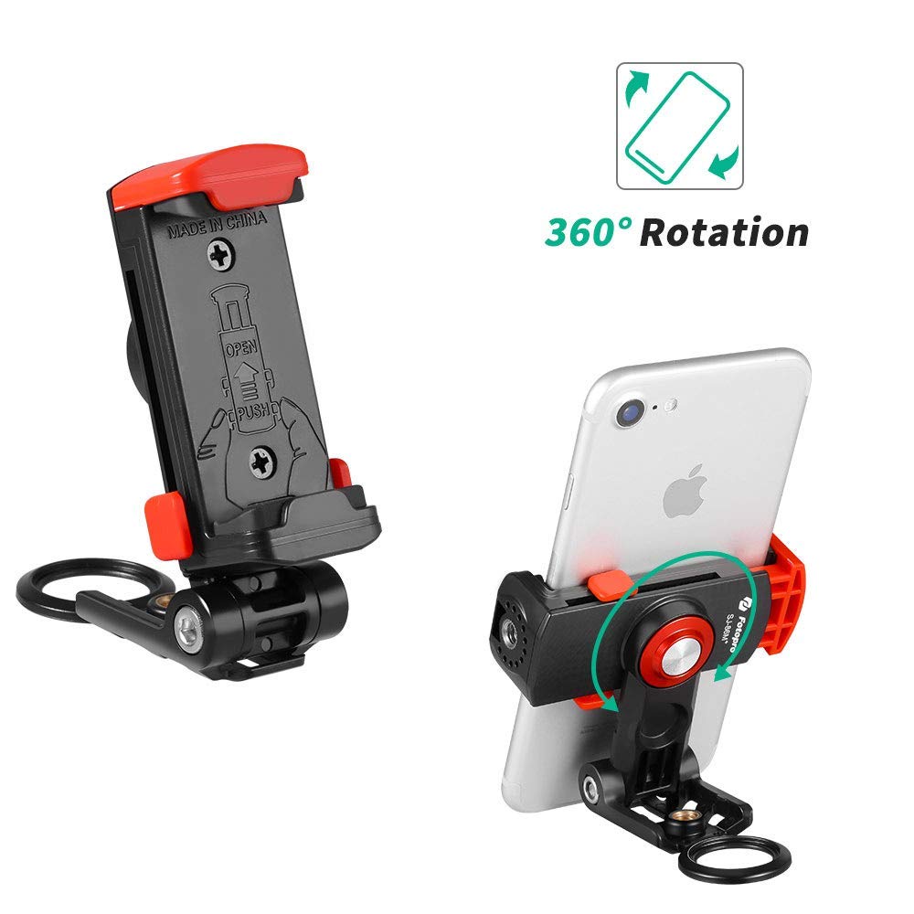 Fotopro SJ-86 M+ Phone Tripod Mount,Phone Clamp