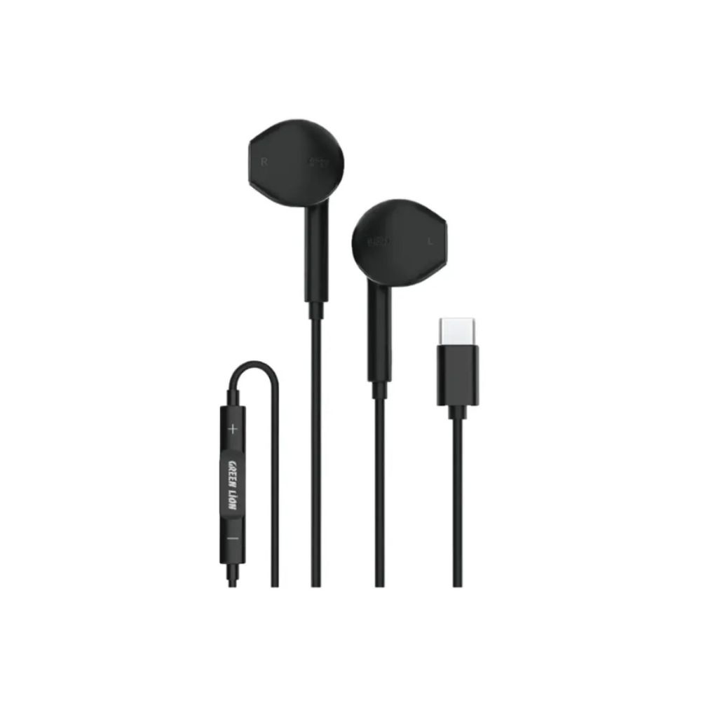 Green Lion Stereo Earphones