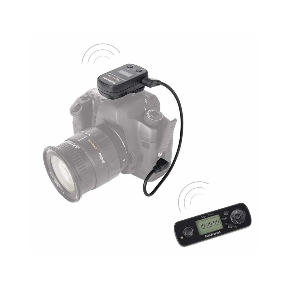 Hahnel Giga T Pro II 2.4GHz Wireless Timer Remote for Nikon and Available For Canon