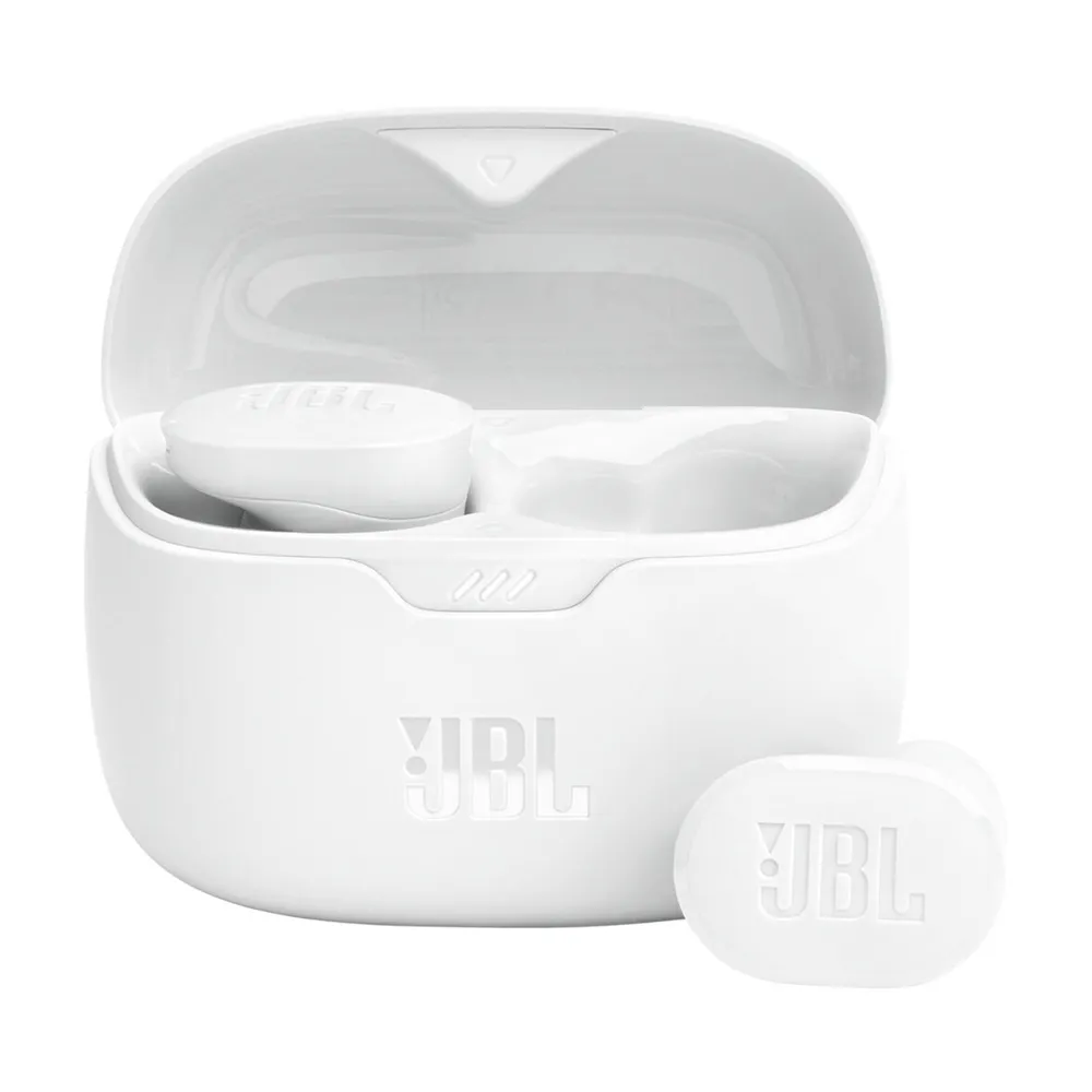 JBL Tune Buds Noise-Cancelling True-Wireless Earbuds (White)