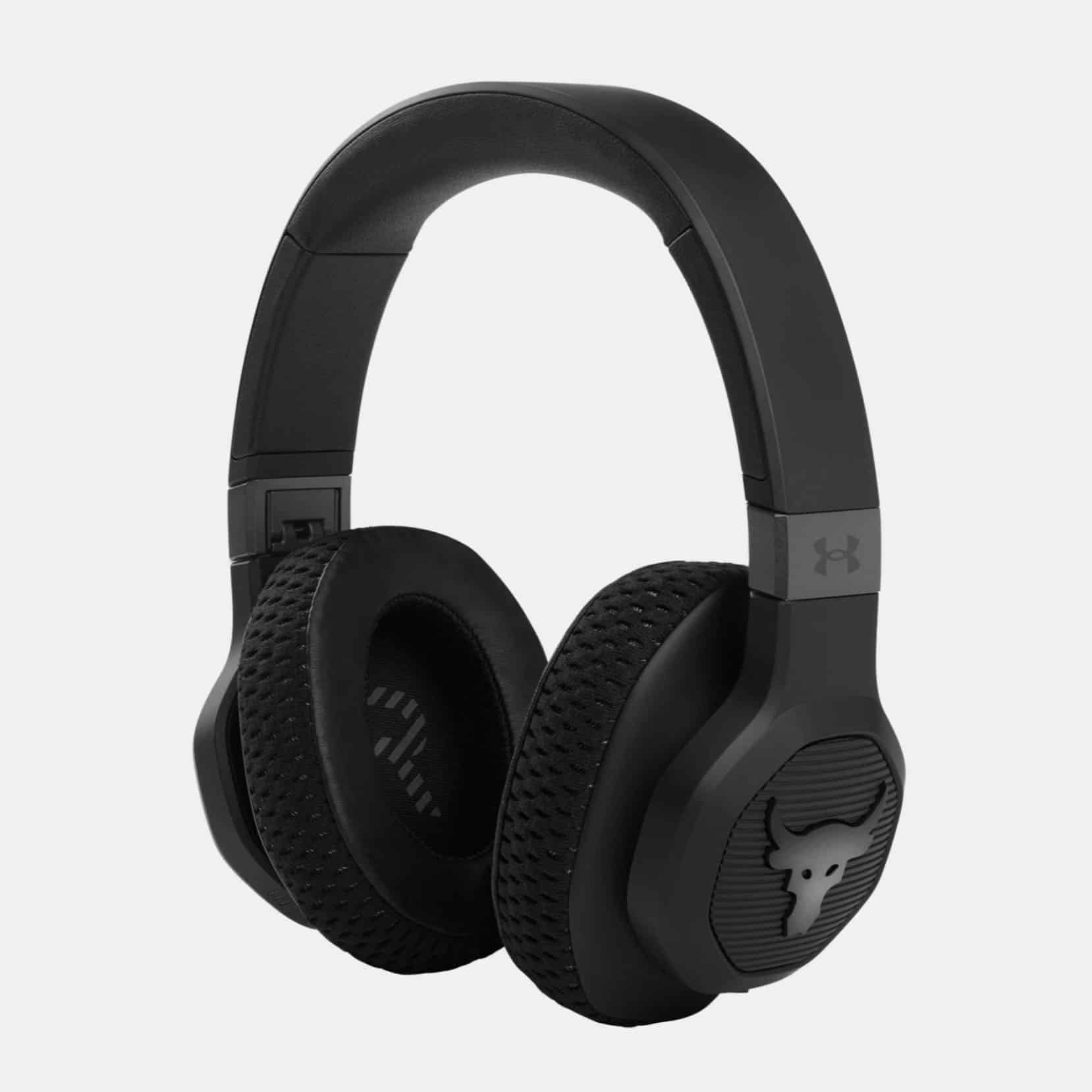 JBL Under Armour Project Rock Wireless Over-the-Ear Headphones – Black
