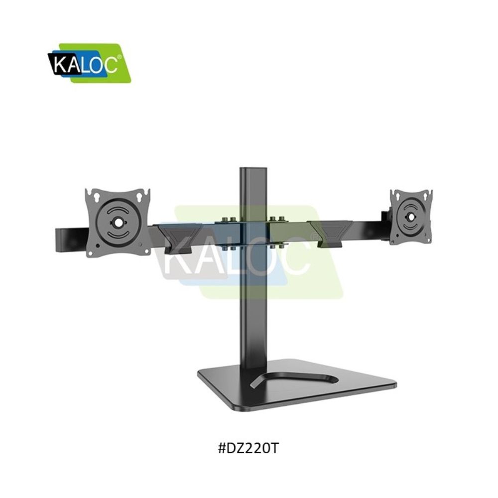 KALOC DZ220T Adjustable Horizontal Dual Monitor Arm