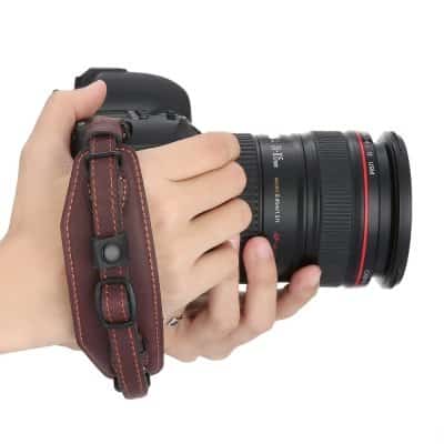 LYNCA Cortical Camera Wrist Band (Brown-Red-Grey)