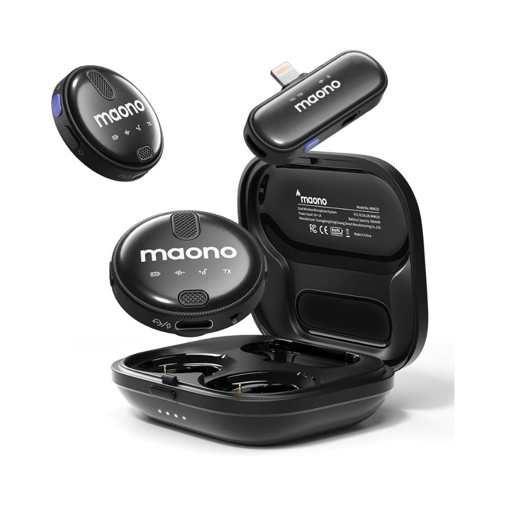 MAONO WM620 – Double Wireless Lavalier