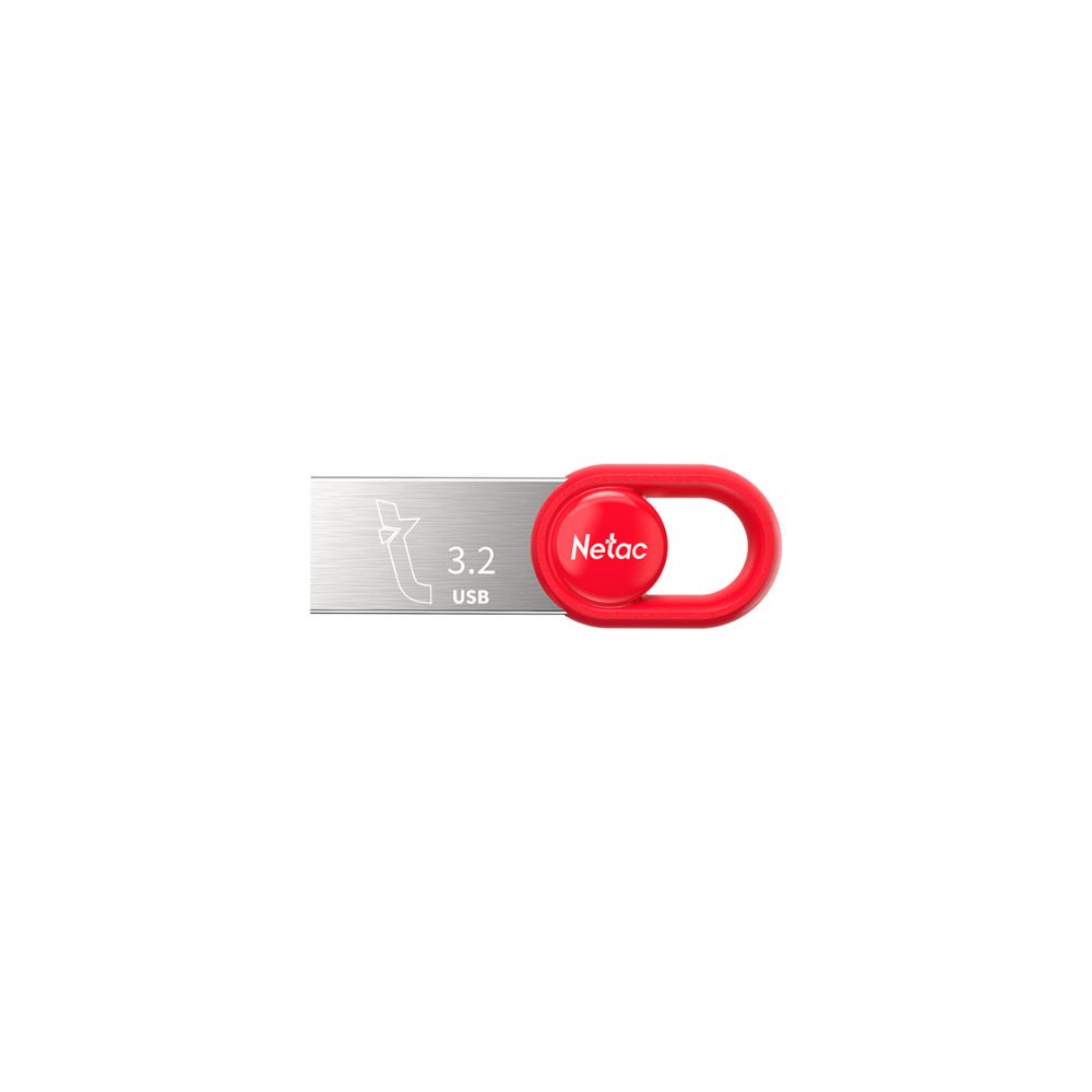 Netac UM2 Red | High-Performance USB 3.2 Metal Flash Drive