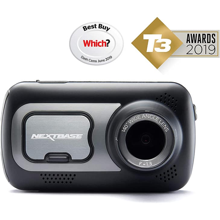 Nextbase 522GW Dash Cam 3″ HD 1440p