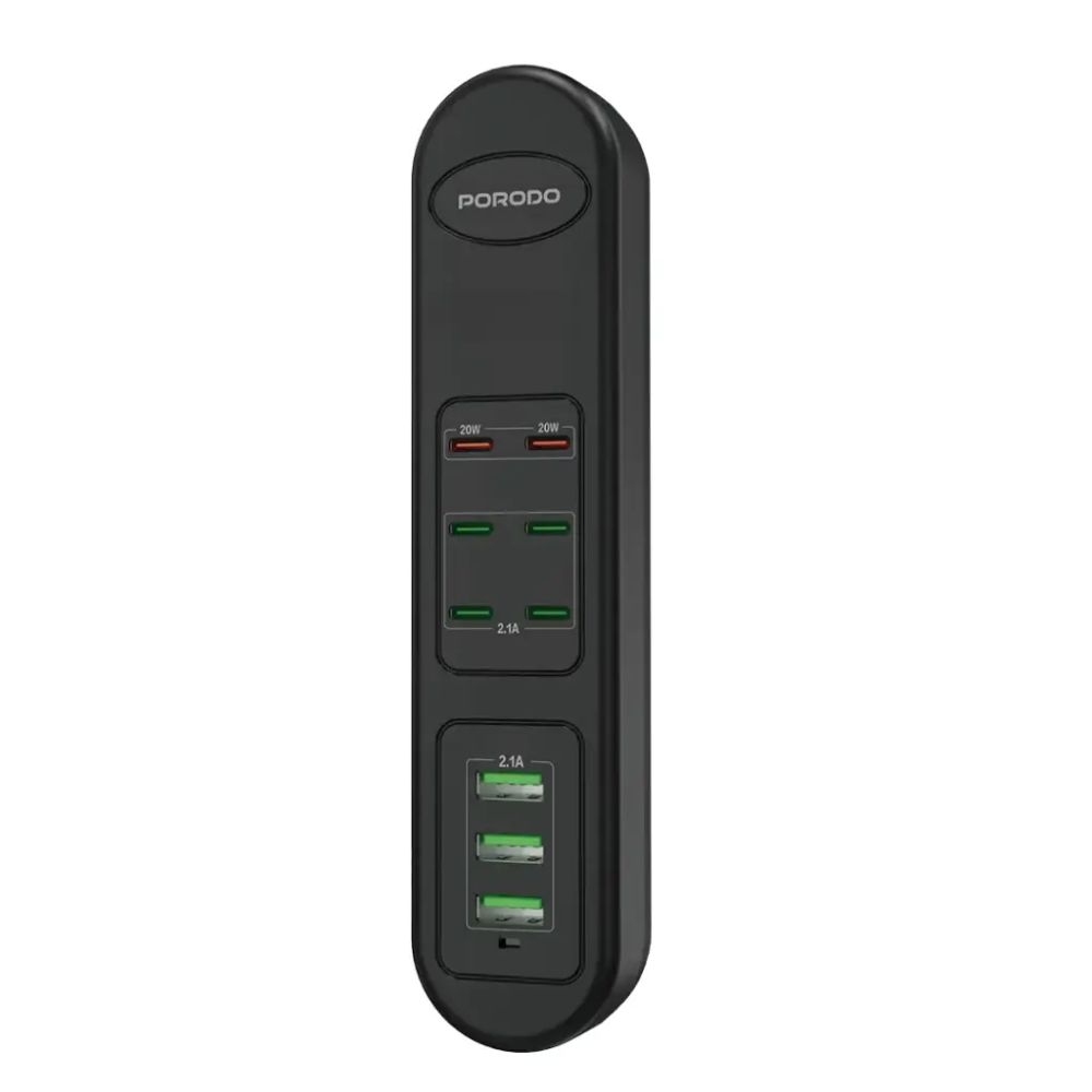 Porodo 50W Multi-Port USB Charging HUB