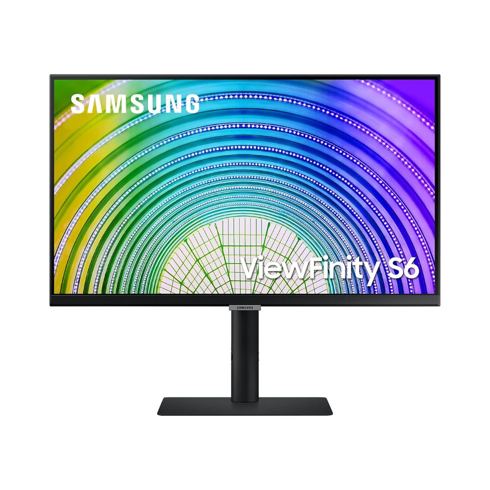 Samsung ViewFinity Led S6 Webcam Monitor 24 FHD 2MP Cam 75Hz 5 ms smart – LS24A600NAUXEN