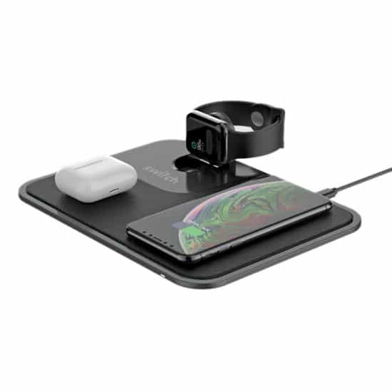 SWITCH 3 IN 1 WIRELESS CHARGER PAD – Black