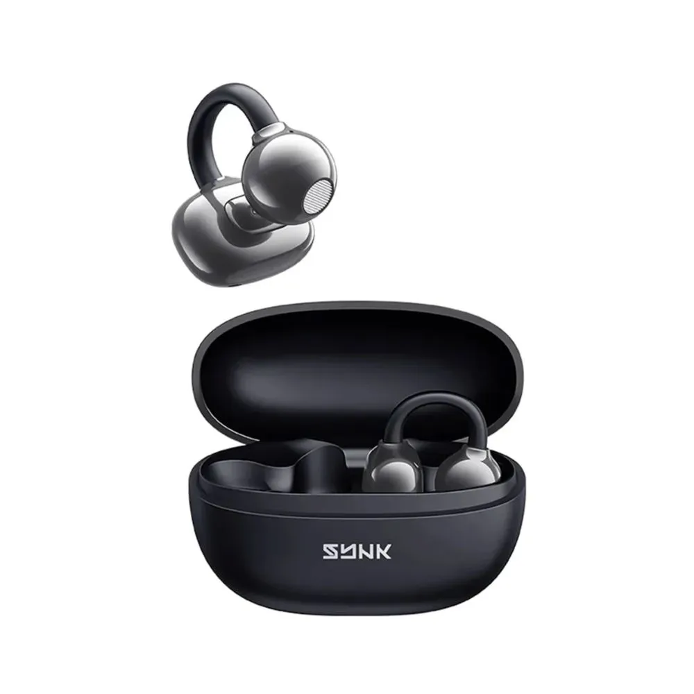 SYNK Health Clip Earbuds and health tracking