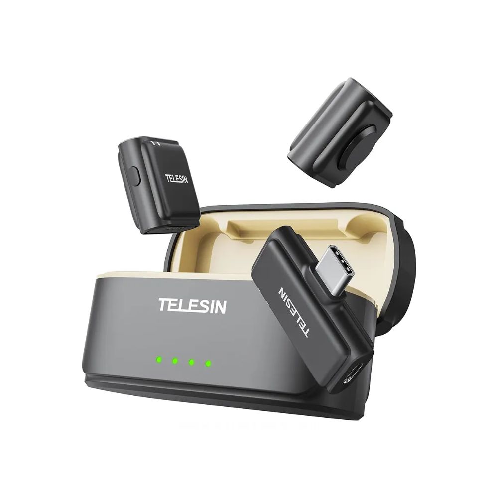 Telesin Lavalier 2-Person Wireless Microphone System – P5-MCP-01