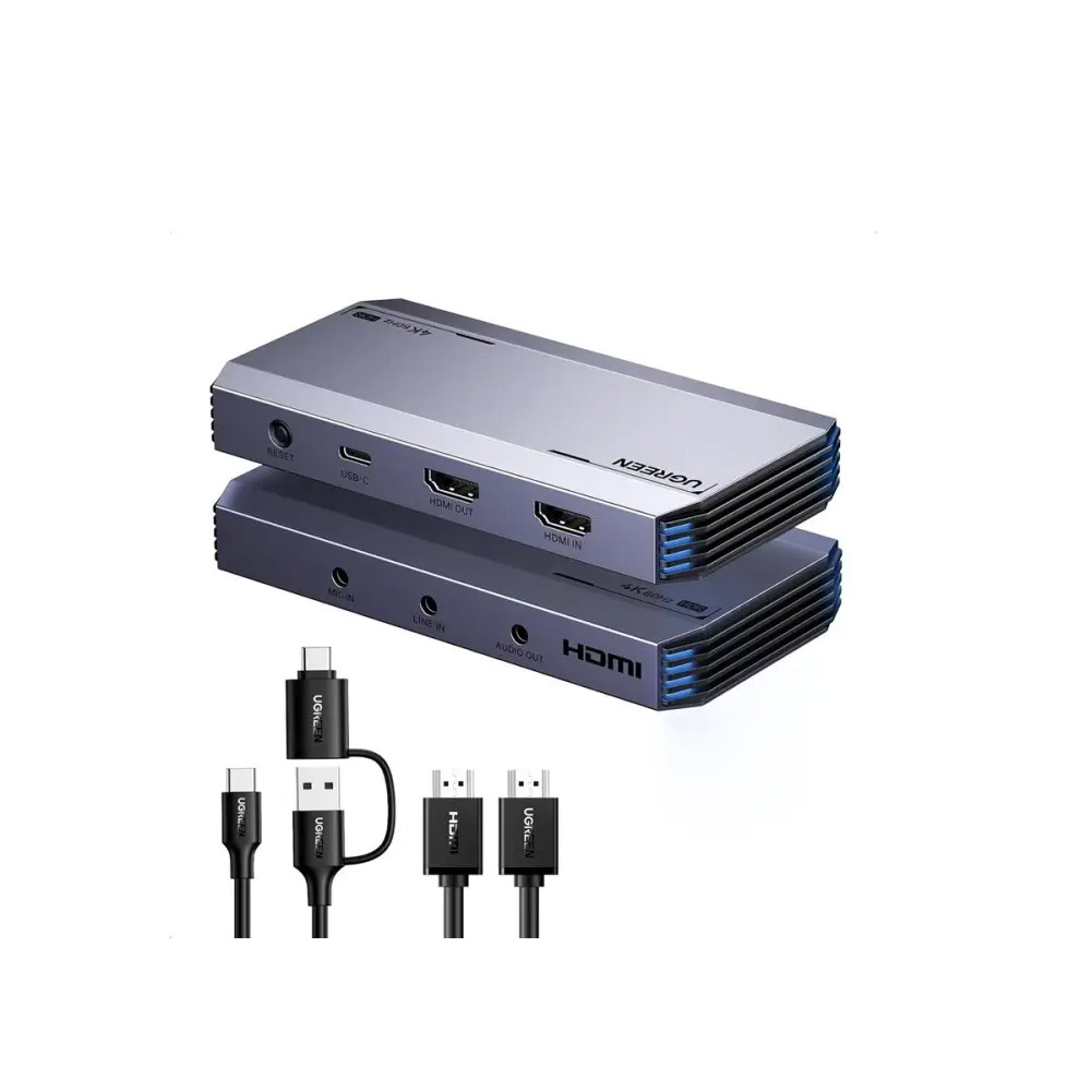 UGREEN – CM700 Professional HDMI Video Capture, Card Ultra-Low Latency – 4K@60Hz, 1080P@240Hz, USB 3.0, VRR & HDR Support – 25173