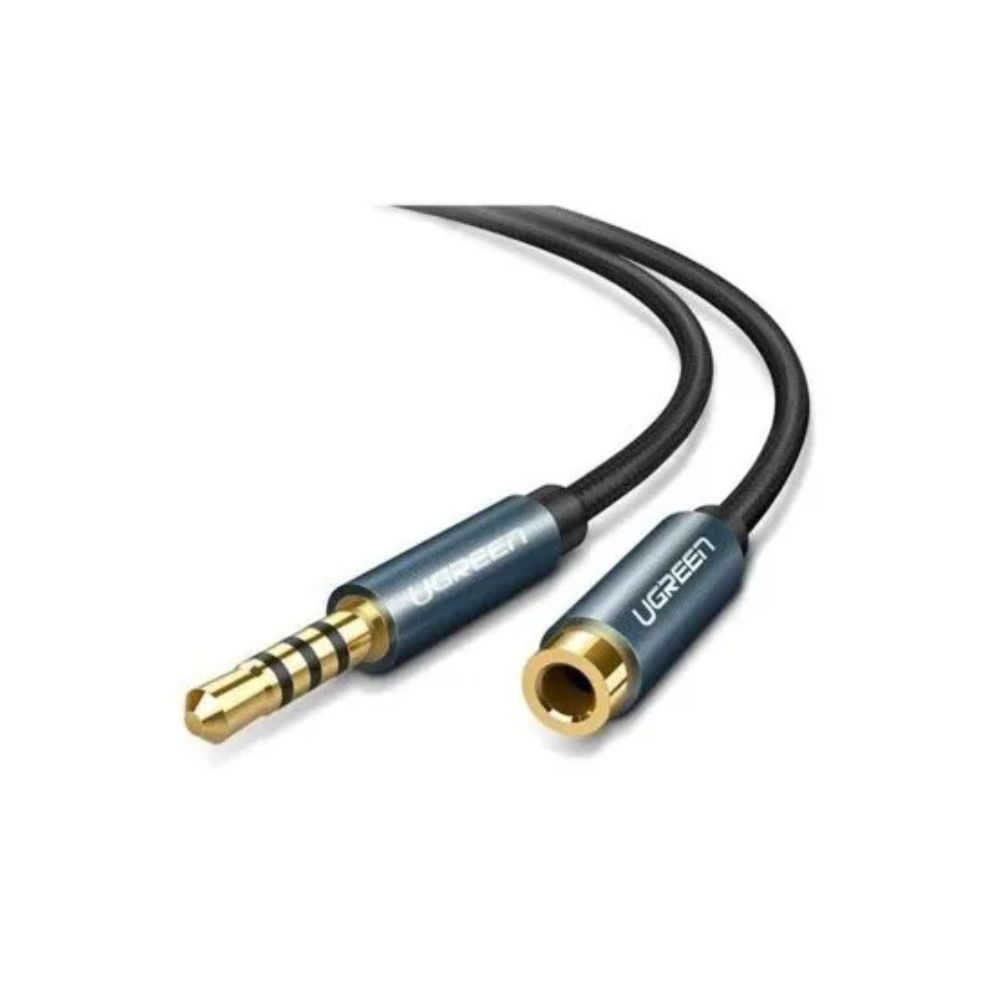 UGREEN Male to Female Extension Audio Cable 3.5mm, 1.5M Braided Cable